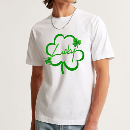 Lucky St. Patricks Day Tees Irish Clover, easychoo.com