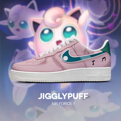 Jigglypuff - Pokémon AF1 Embossed Logo Sneakers - AZ26100336
