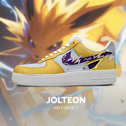 Jolteon - Pokémon AF1 Embossed Logo Sneakers - HWW277FM