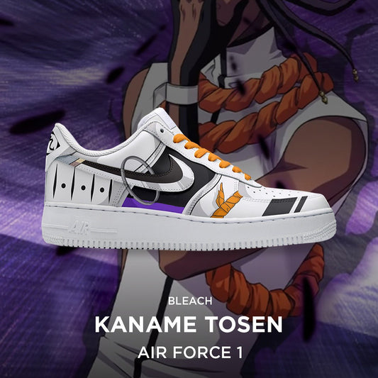 Kaname Tosen - Bleach AF1 Sneaker mit geprägtem Logo - AZ26160925