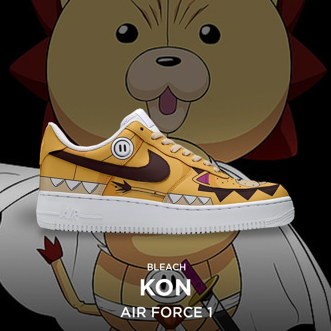 Kon - Bleach AF1 Embossed Logo Sneakers - AZ26260803