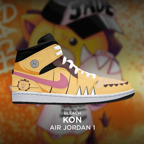 Kon - Bleach AJ1 Embossed Logo Sneakers - AZ26150904