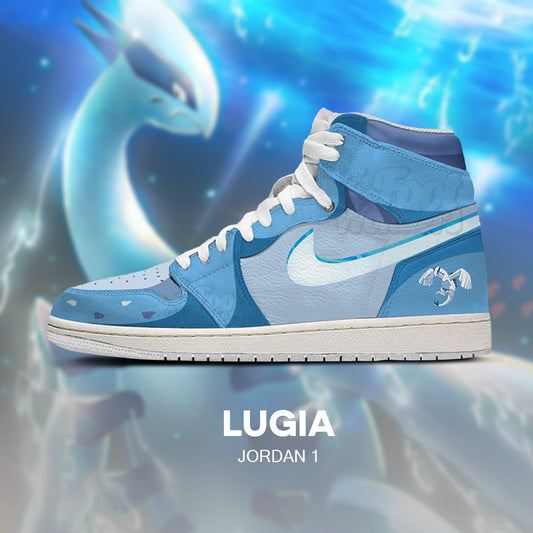Lugia - ポケモン AJ1 エンボスロゴスニーカー - BJYTCBFB