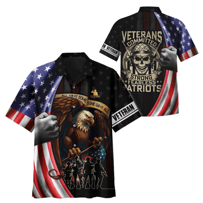 U.S. Veteran Hoodie – Strong Fearless Patriots Zip Up Jacket