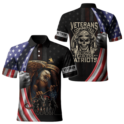 U.S. Veteran Hoodie – Strong Fearless Patriots Zip Up Jacket