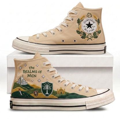 The Lord Of The Rings Hand-Embroidered Converse Chuck Taylor 1970s – All Star Classic