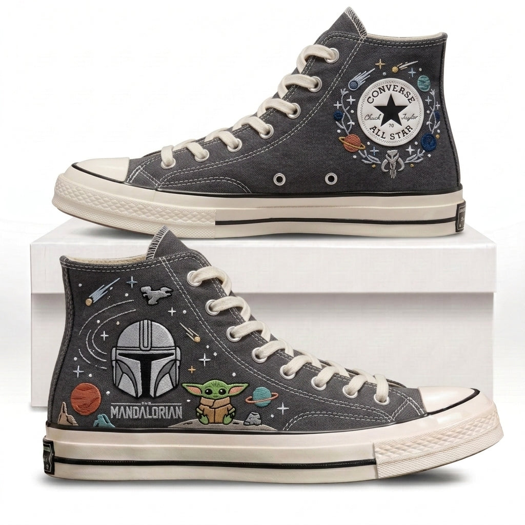 Star Wars Hand-Embroidered Converse Chuck Taylor 1970s - All Star Classic