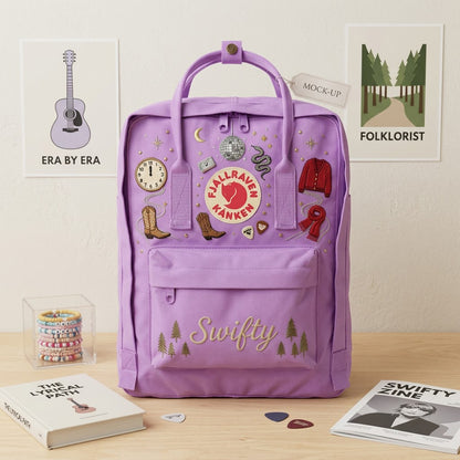 Taylor Swift Fjallraven Kanken Hand-Embroidered Backpack