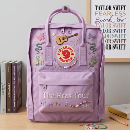 Taylor Swift Fjallraven Kanken Hand-Embroidered Backpack