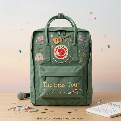 Taylor Swift Fjallraven Kanken Hand-Embroidered Backpack