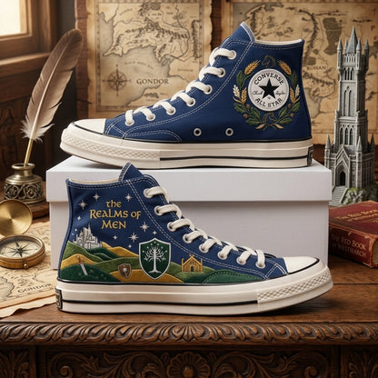 The Lord Of The Rings Hand-Embroidered Converse Chuck Taylor 1970s – All Star Classic