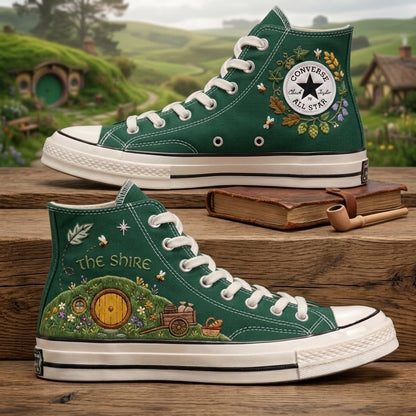 The Lord Of The Rings Hand-Embroidered Converse Chuck Taylor 1970s – All Star Classic
