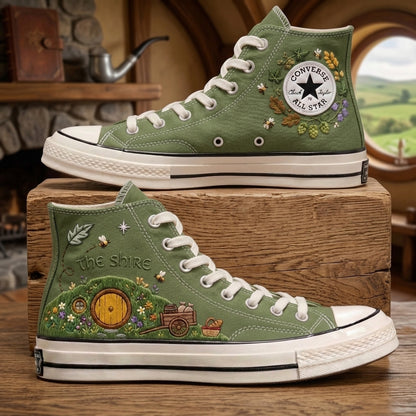 The Lord Of The Rings Hand-Embroidered Converse Chuck Taylor 1970s – All Star Classic