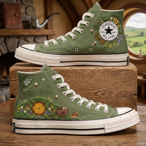 The Lord Of The Rings Hand-Embroidered Converse Chuck Taylor 1970s – All Star Classic