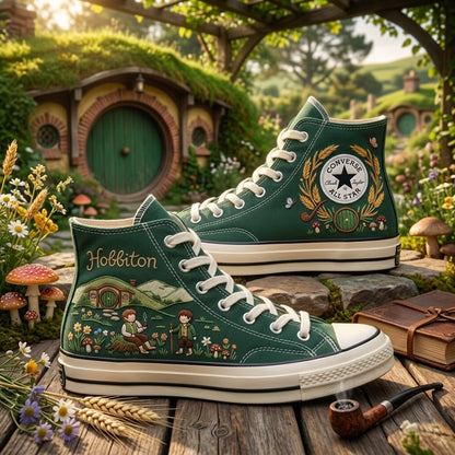 The Lord Of The Rings Hand-Embroidered Converse Chuck Taylor 1970s – All Star Classic