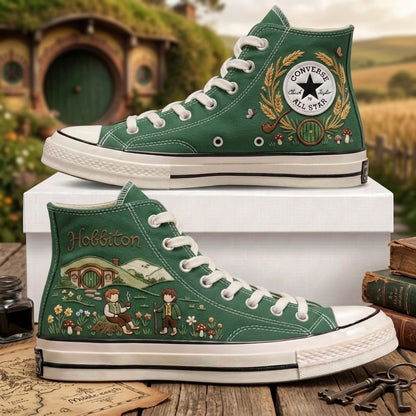 The Lord Of The Rings Hand-Embroidered Converse Chuck Taylor 1970s – All Star Classic