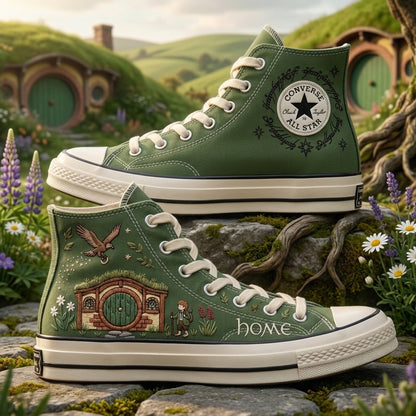 The Lord Of The Rings Hand-Embroidered Converse Chuck Taylor 1970s – All Star Classic