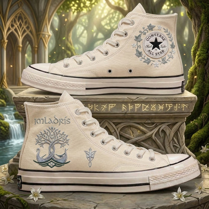 The Lord Of The Rings Hand-Embroidered Converse Chuck Taylor 1970s – All Star Classic