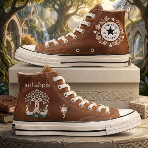 The Lord Of The Rings Hand-Embroidered Converse Chuck Taylor 1970s – All Star Classic
