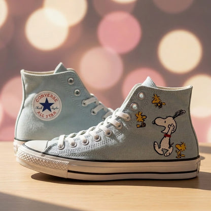Converse Chuck Taylor 1970s Snoopy brodées à la main - All Star Classic - AZ26030838
