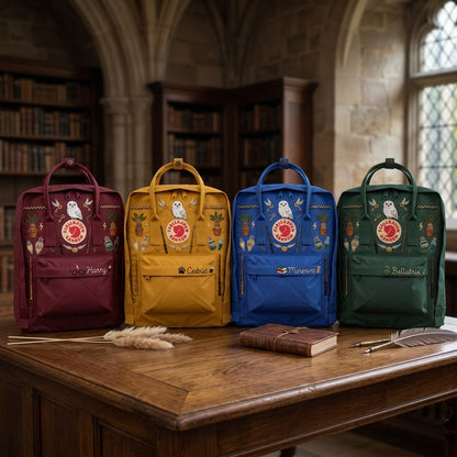 Harry Potter Fjallraven Kanken Hand-Embroidered Backpack