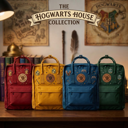Harry Potter Fjallraven Kanken Hand-Embroidered Backpack