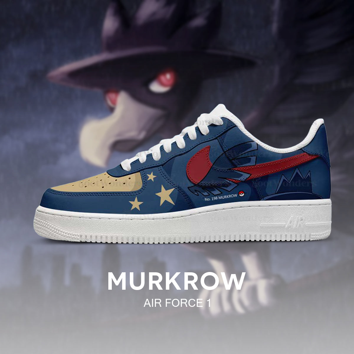 Cornebre - Baskets Logo Gaufré AF1 Pokémon - AZ26100340