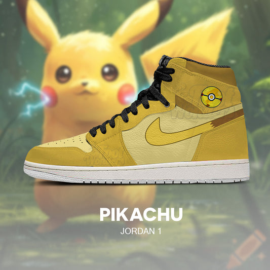ピカチュウ - ポケモン AJ1エンボスロゴスニーカー - WXOH7KGK