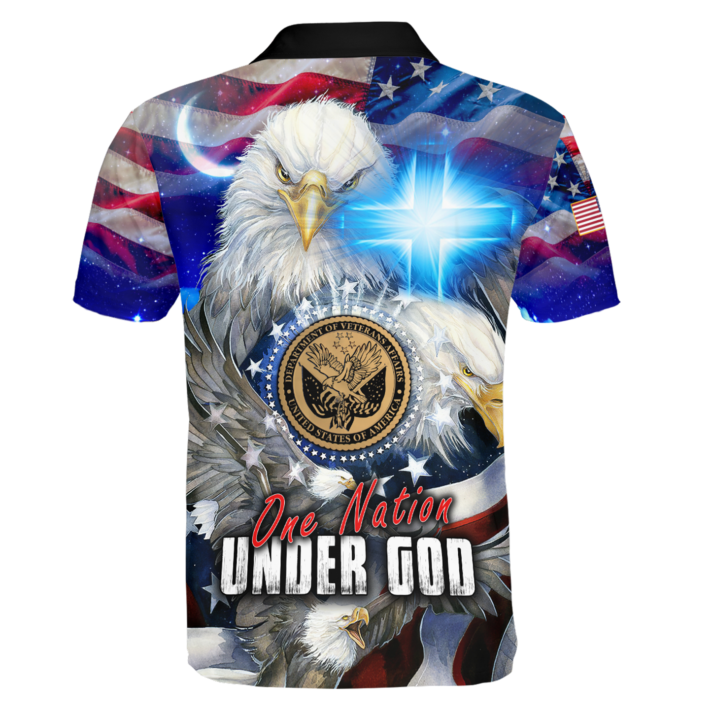 One nation under God- All Over Prints Hoodie Shirt