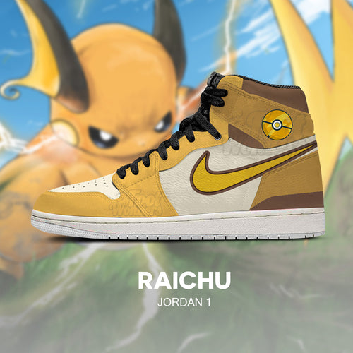 Raichu - Pokémon AJ1-Sneaker mit geprägtem Logo - UKFM7EJC