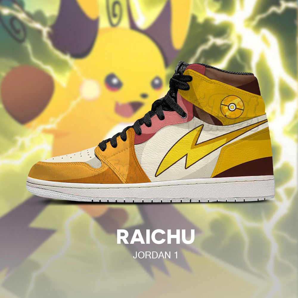 Raichu - Pokémon AJ1-Sneaker mit geprägtem Logo - QC3MLA6G