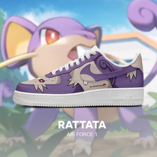 Rattata – Baskets Pokémon AF1 avec logo embossé – AZ26100346