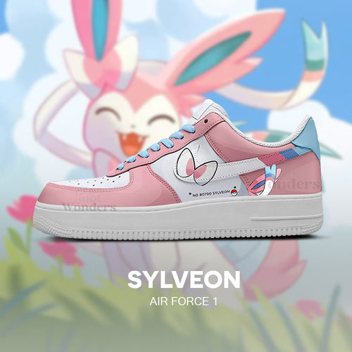 Sylveon - Pokémon AF1 Embossed Logo Sneakers - QJHYX7JZ