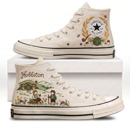 The Lord Of The Rings Hand-Embroidered Converse Chuck Taylor 1970s – All Star Classic
