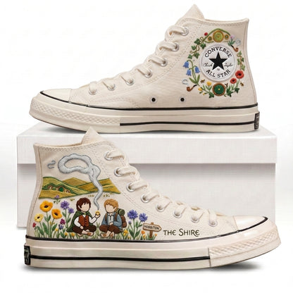 The Lord Of The Rings Hand-Embroidered Converse Chuck Taylor 1970s – All Star Classic