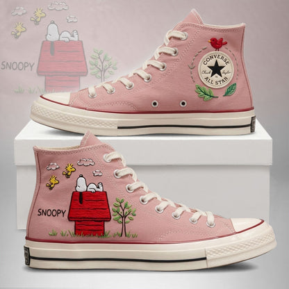 Snoopy Hand-Embroidered Converse Chuck Taylor 1970s - All Star Classic - AZ26150713