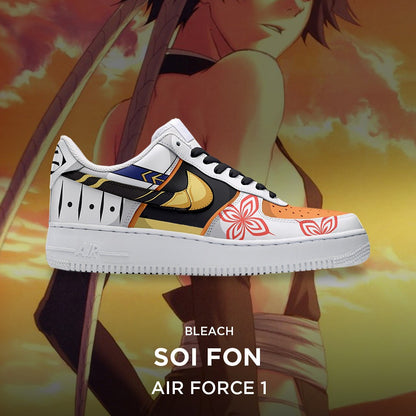 Yhwach - Baskets Bleach AF1 Logo en relief - AZ26260808