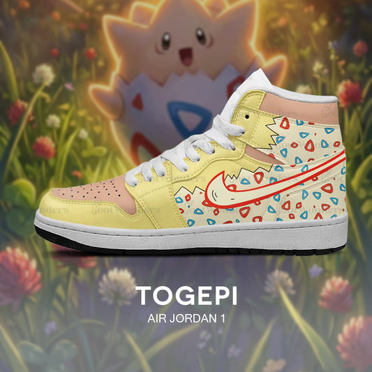 トゲピー - ポケモン AJ1 エンボスロゴスニーカー - AZ26100378