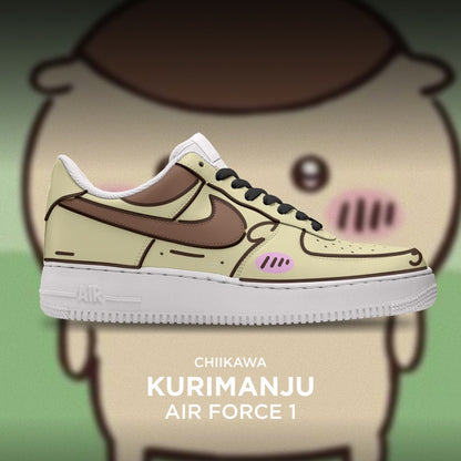 Kurimanju V1 - Chiikawa AF1 Embossed Logo Sneakers - AZ26180903