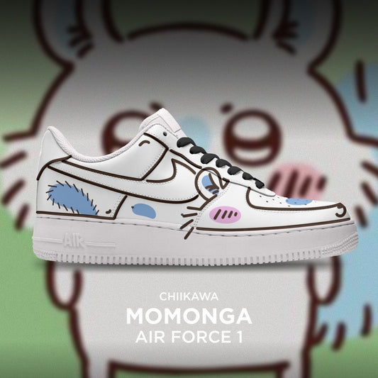 Momonga V1 - Chiikawa AF1 Embossed Logo Sneakers - AZ26180904