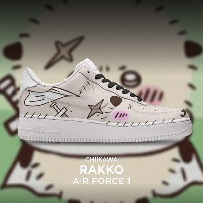 Rakko V1 - Chiikawa AF1 Embossed Logo Sneakers - AZ26180905