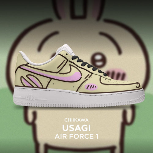 Usagi V1 - Chiikawa AF1 Embossed Logo Sneakers - AZ26180906