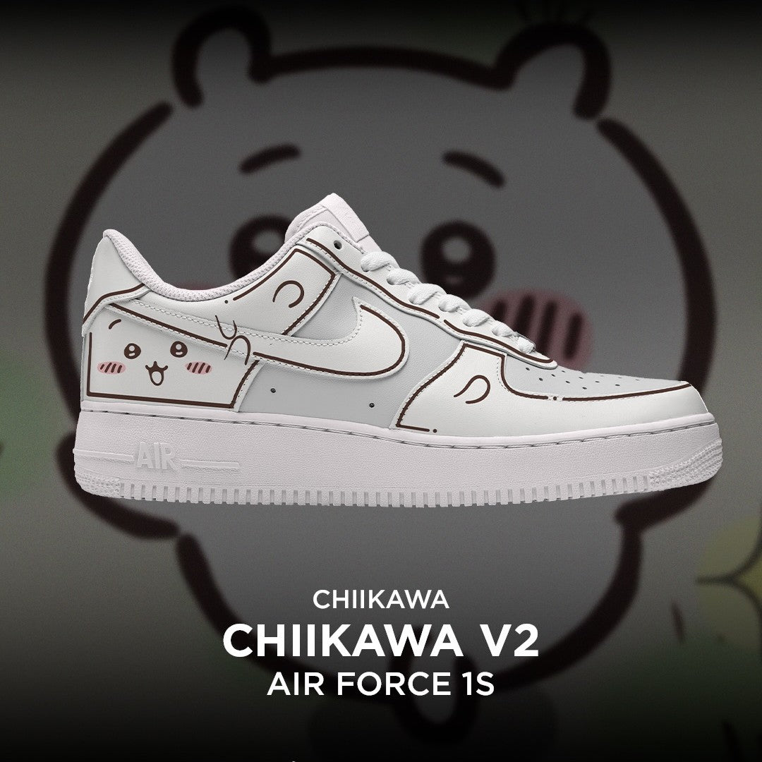 Chiikawa V2 - Chiikawa AF1 Embossed Logo Sneakers - AZ26180907