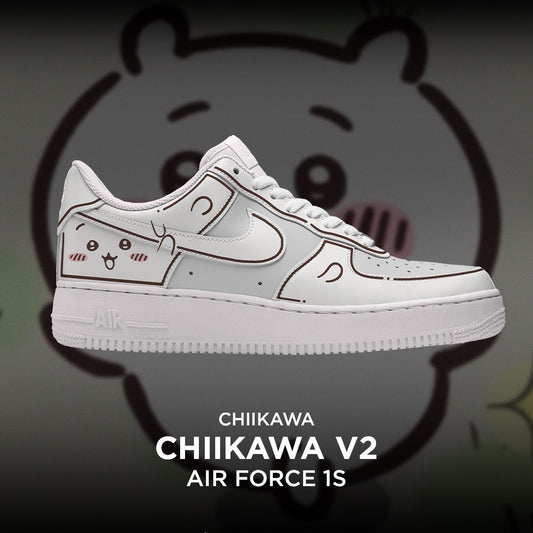 Chiikawa V2 - Chiikawa AF1 Embossed Logo Sneakers - AZ26180907