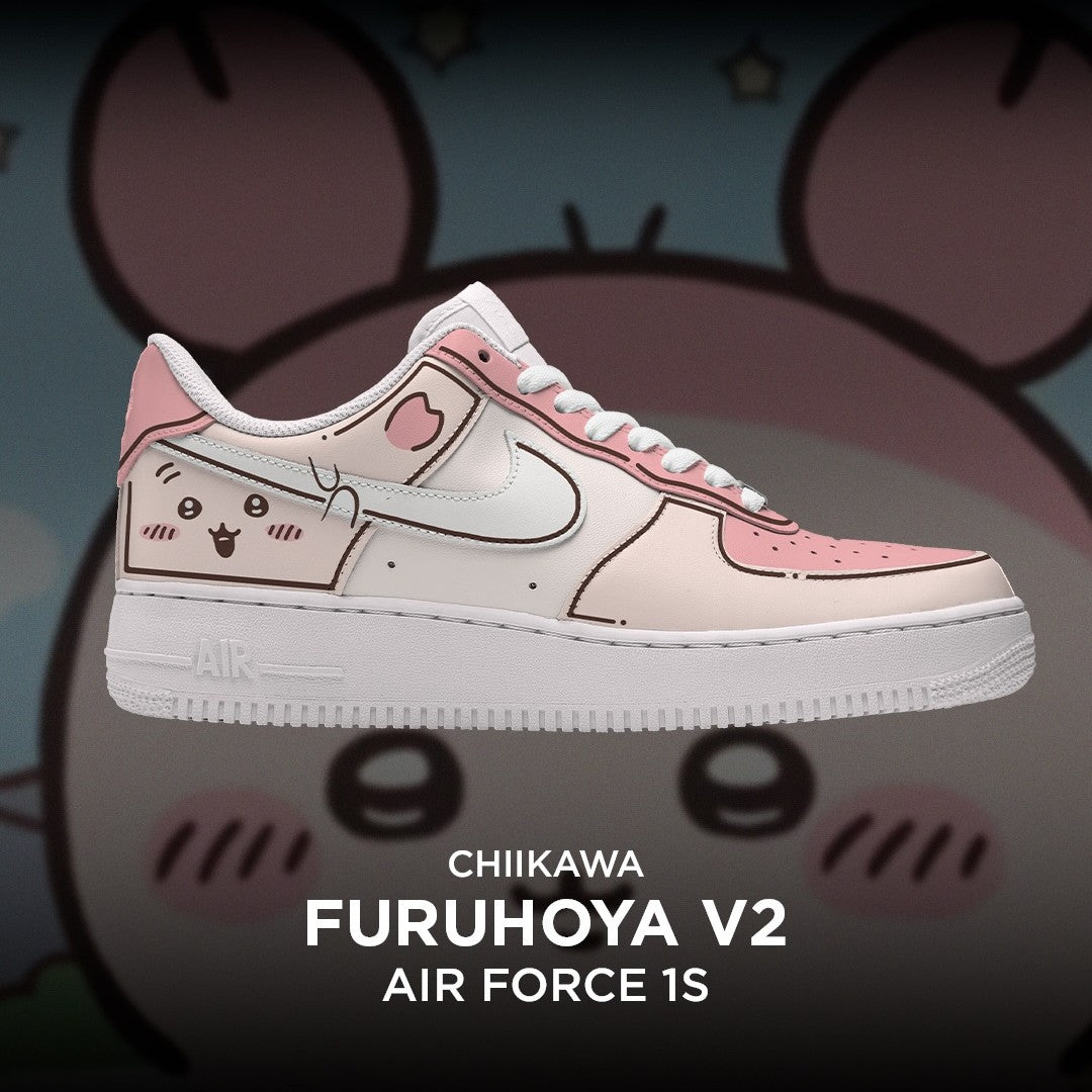 Furuhoya - Chiikawa AF1 Embossed Logo Sneakers - AZ26180908