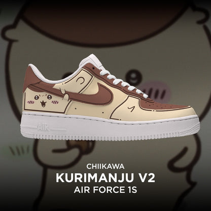 Kurimanju V2 - Chiikawa AF1 Embossed Logo Sneakers - AZ26180910