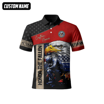 Veteran Hoodie – American Eagle Honor The Fallen Zip Up Sweatshirt