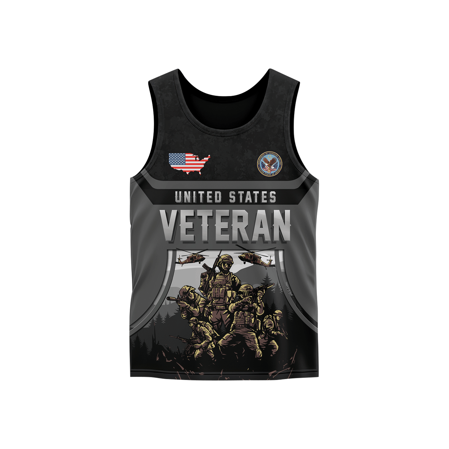 United States Veteran Hoodie – Military Soldier Zip Up Sweatshirt