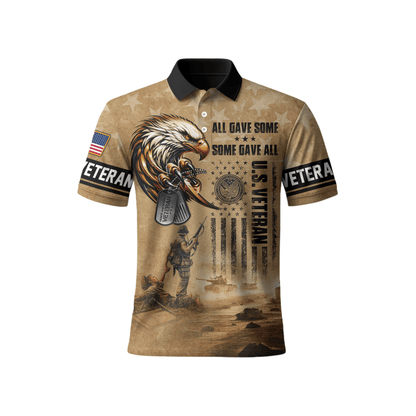 U.S. Veteran Hoodie – All Gave Some Some Gave All Military Zip Up