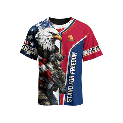 U.S. Veteran Hoodie – American Flag Military Zip Up Sweatshirt